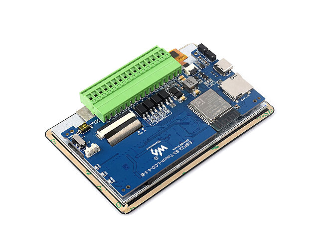 ESP32-S3 4.3 İnç Dokunmatik LCD Kutulu Geliştirme Kartı - 5