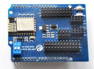thumbnail image 2 of ESP-12E ESP8266 UART WiFi Wireless Shield Development Board For Arduino 2 of 2