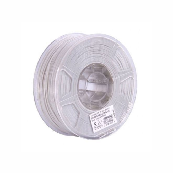 Esun 1.75 mm Cold White ABS Plus Filament - 3