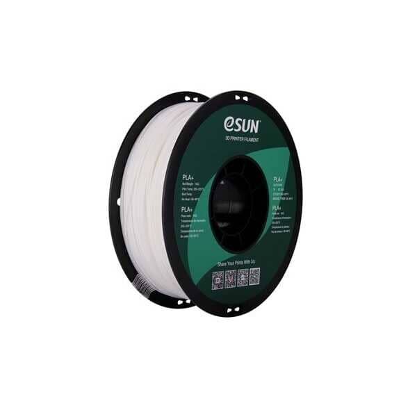 eSUN White Pla+ Filament 1.75 mm - 1