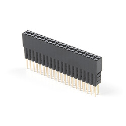 Raspberry Pi 2x20 Extra Long Header - Three Row Riser Pieces (16mm-7.3mm) 