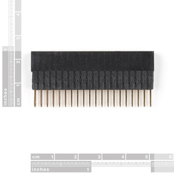 Raspberry Pi 2x20 Extra Long Header - Three Row Riser Pieces (16mm-7.3mm) - 2
