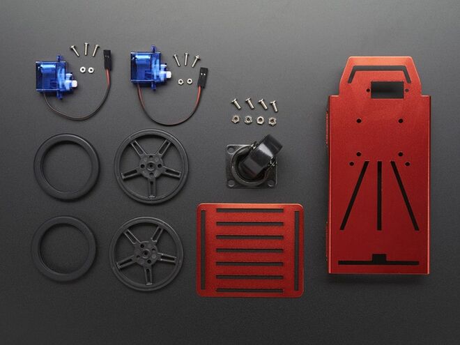 FEETECH 2WD Mini Robot car Arduino Kit chassis FT-MC-002 - 3