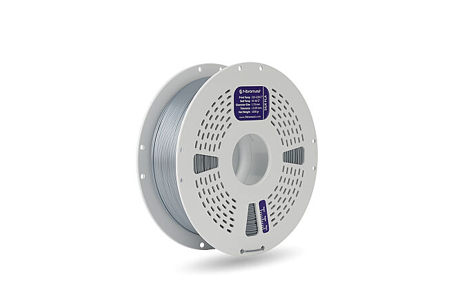 Fibromast 3D 1,75 mm SİLK PLA Filament - Silver - 1