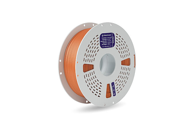 Fibromast 3D 1,75 mm SİLK PLA Filament - Soft Bakır - 1
