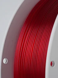 Fibromast 3D 1,75 mm PLA Transparan Kırmızı Filament - 2