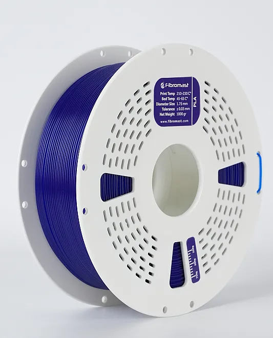 Fibromast 3D 1,75 mm PLA Transparan Mavi Filament - 1