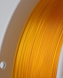 Fibromast 3D 1,75 mm PLA Transparan Sarı Filament - 2