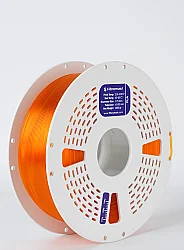 Fibromast 3D 1,75 mm PLA Transparan Turuncu Filament - 1