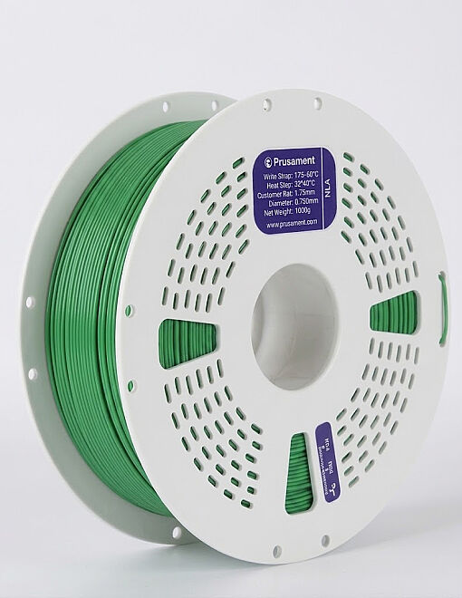 Fibromast 3D 1,75 mm PLA Transparan Yeşil Filament - 1