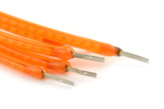 Flexible Filament LED - 3V 260mm (Pink) | 5-Pack - 4