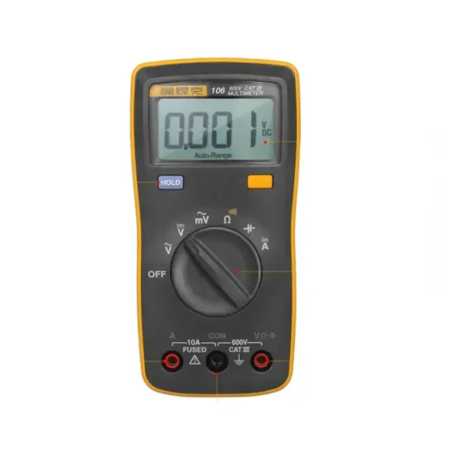 Fluke 106 AC/DC TrueRMS Digital Multimeter - 1