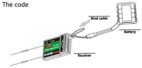 Flysky 2.4G 10CH FS-iA10B Receiver PPM Output With iBus Port - 4