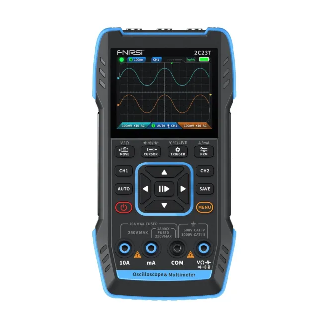 Fnirsi 2C23T 10MHz 3-in-1 Oscilloscope Multimeter Generator - 1
