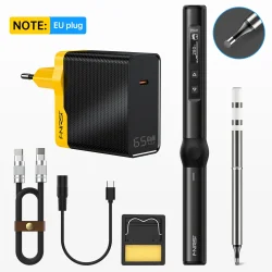 Fnirsi HS01 65W Akıllı Kalem Havya ve Adaptör - 3