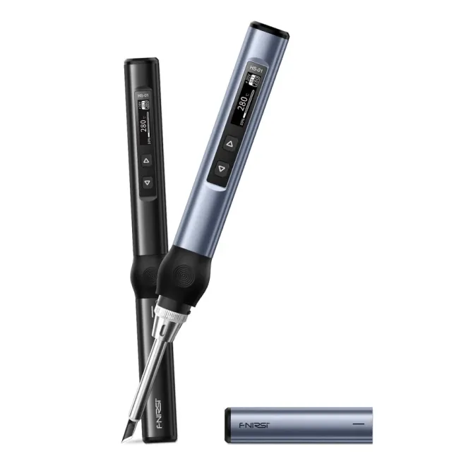 Fnirsi HS01 65W Akıllı Kalem Havya ve Adaptör - 6 Havya Ucu - Fnirsi