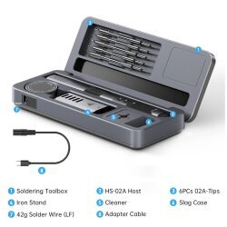 Fnirsi HS02A 100W Akıllı Kalem Havya - 3