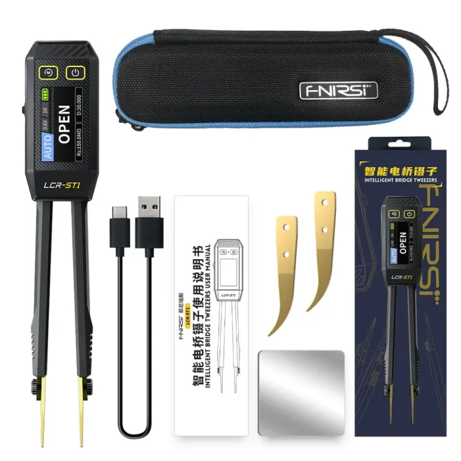 Fnirsi LCR-ST1 Smart Digital Tweezer LCR Meter - 4