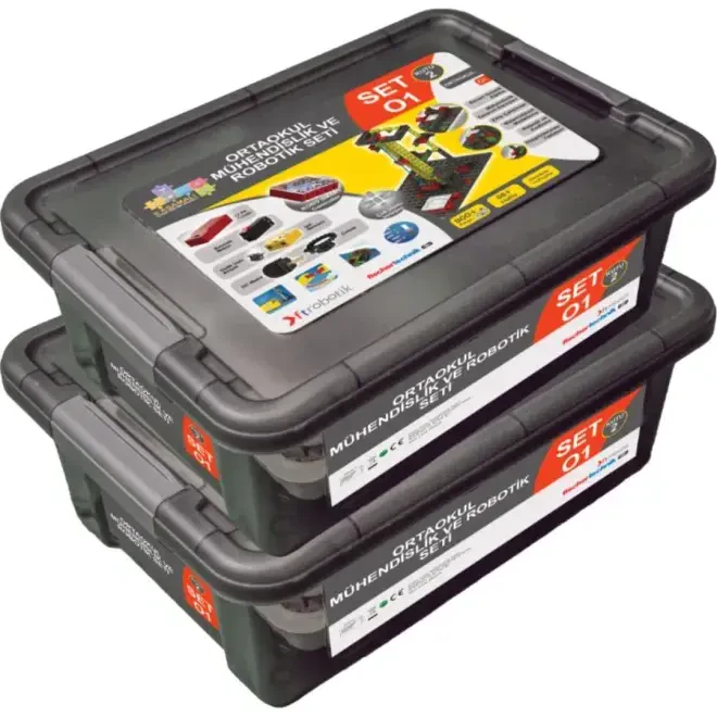 Fischertechnik FTRobotik - Middle School STEM and Robotics Lab Set - 1