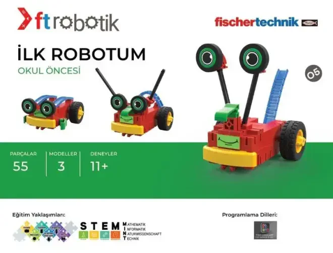Fischertechnik FTRobotik - Preschool Little Inventors STEM Set - 8