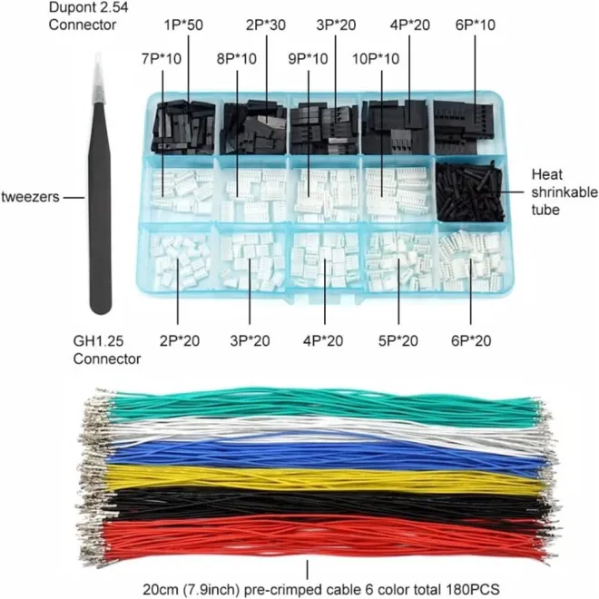GH1.25 Connector Cable Set - 4