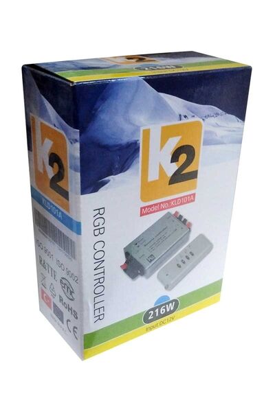 Global K2 KLD101A 216W Uzaktan Kumandalı Rgb Led Kontrol Paneli - 3