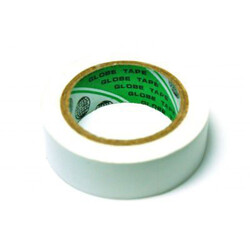 Globe Insulation Tape (Electric Tape) - White 