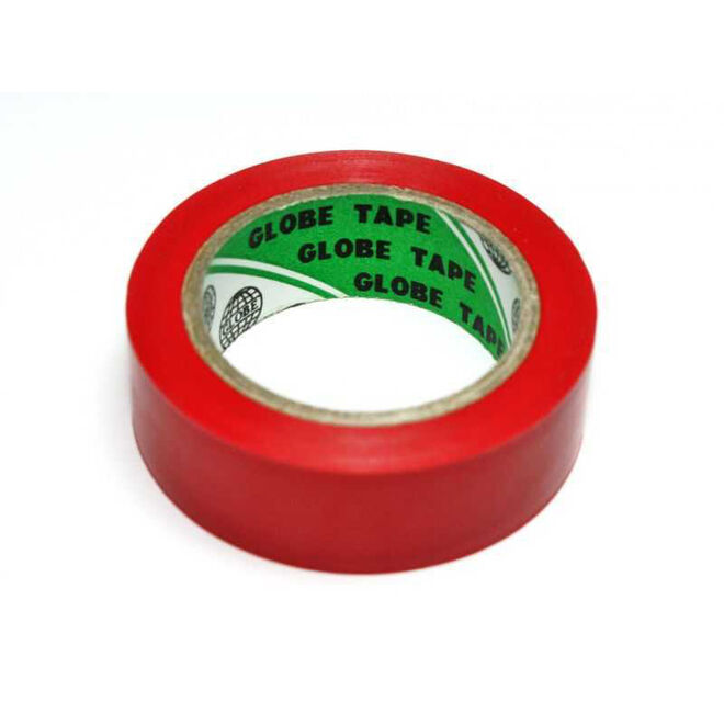 Globe Insulation Tape (Electric Tape) - Red - 1