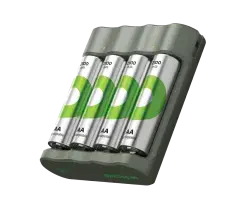 GP B441 USB Pil Şarj Cihazı 4 Adet 2600 AA Kalem Pil Set - 1