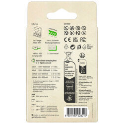 GP B441 USB Pil Şarj Cihazı 4 Adet 2600 AA Kalem Pil Set - 2