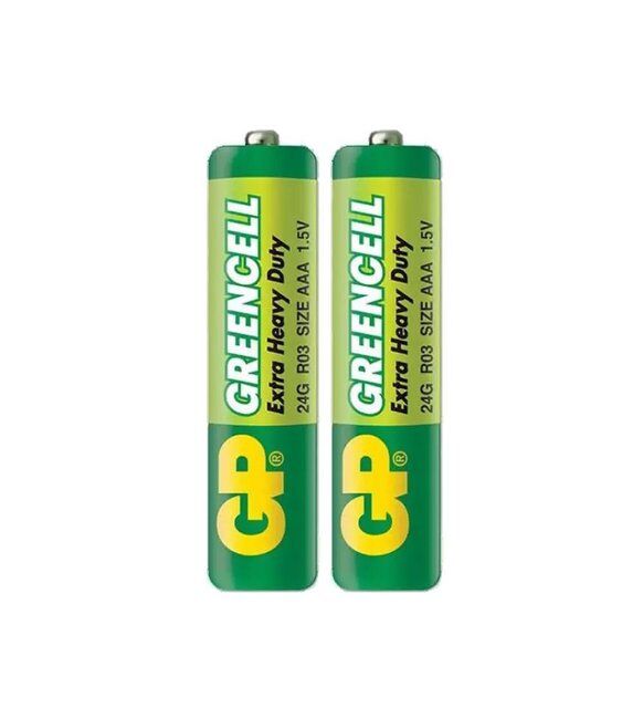 GP GREENCELL İnce Kalem Pil AAA/R03 2'li - 1