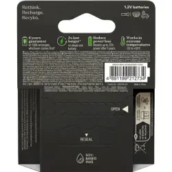 GP ReCyko 4 Pack 2100 mAh Rechargeable AA Pen Battery - 2