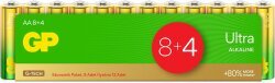 GP Ultra 1.5V AA Battery - Economic 12-Pack - GP