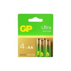 GP Ultra Alkaline AA 4-pack - GP