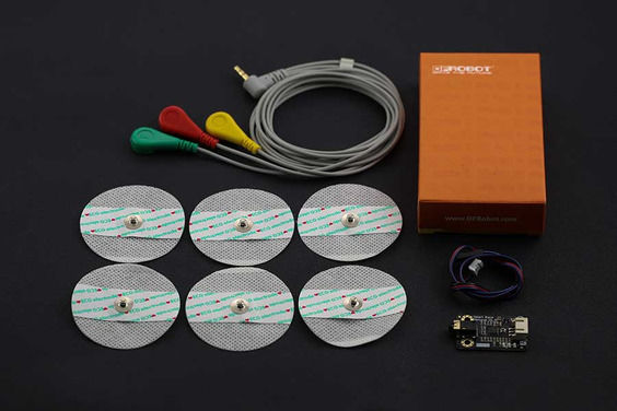 Gravity: Analog Kalp Atış Hızı Sensörü (ECG) - Arduino Uyumlu - 2