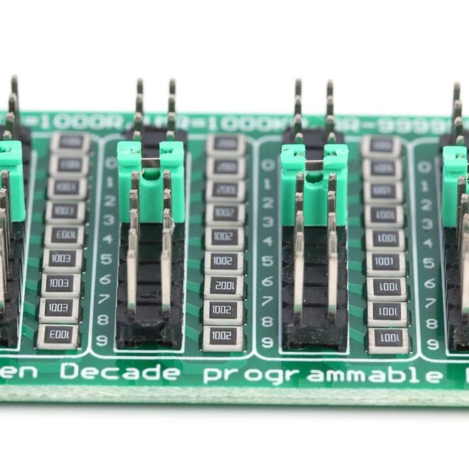 Green 7 Decade Programlanabilir 1R SMD Direnç Kartı Modülü - 2