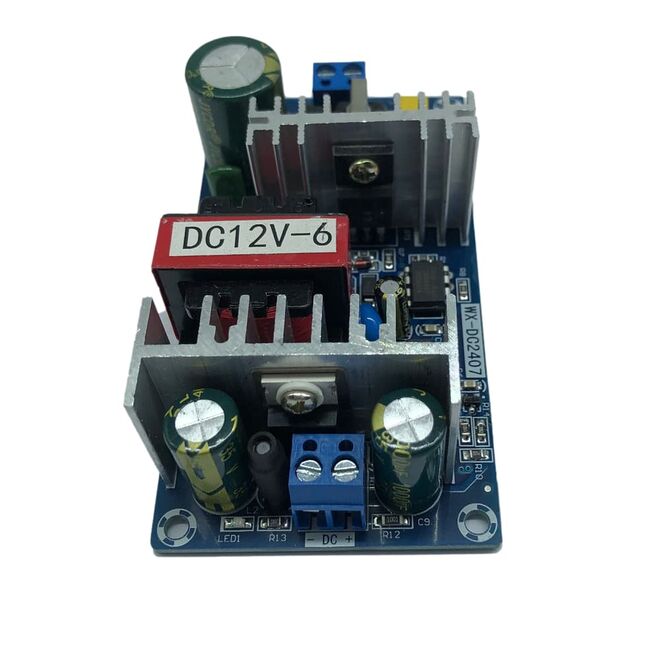 220V/AC - 12V/DC 6A Güç Kaynağı Kartı - 4