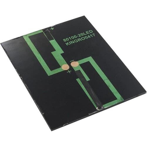 Güneş Paneli - Solar Panel 6V 200mA 80x100mm - 2