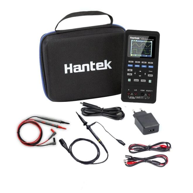 Hantek 2D42 40MHz Handheld Oscilloscope and Multimeter - 5