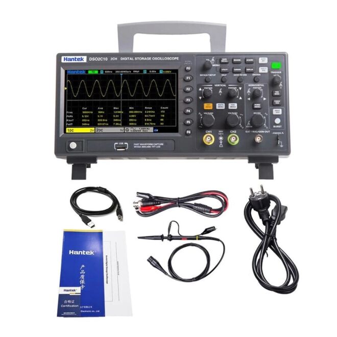 Hantek DSO2C10 100MHz 2 Kanal Dijital Osiloskop - 3