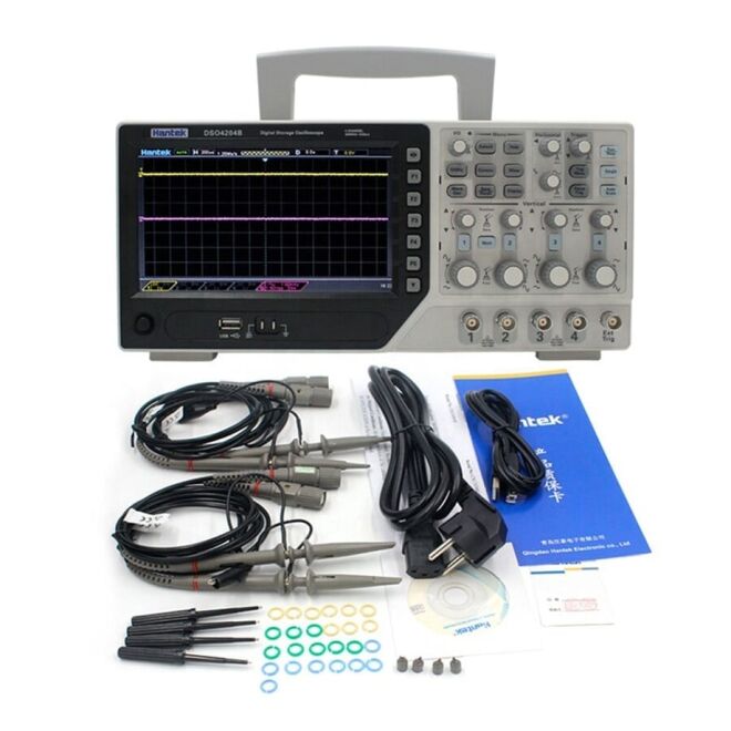 Hantek DSO4204B 200MHz 4 Kanal Dijital Osiloskop - 3