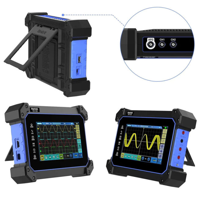 Hantek TO1112D 110MHz Tablet Osiloskop + Jeneratör - 4