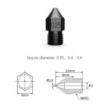 Hardened Steel High-end Nozzles 8 PCS/Set - 4