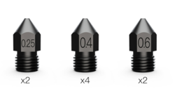 Hardened Steel High-end Nozzles 8 PCS/Set - 2
