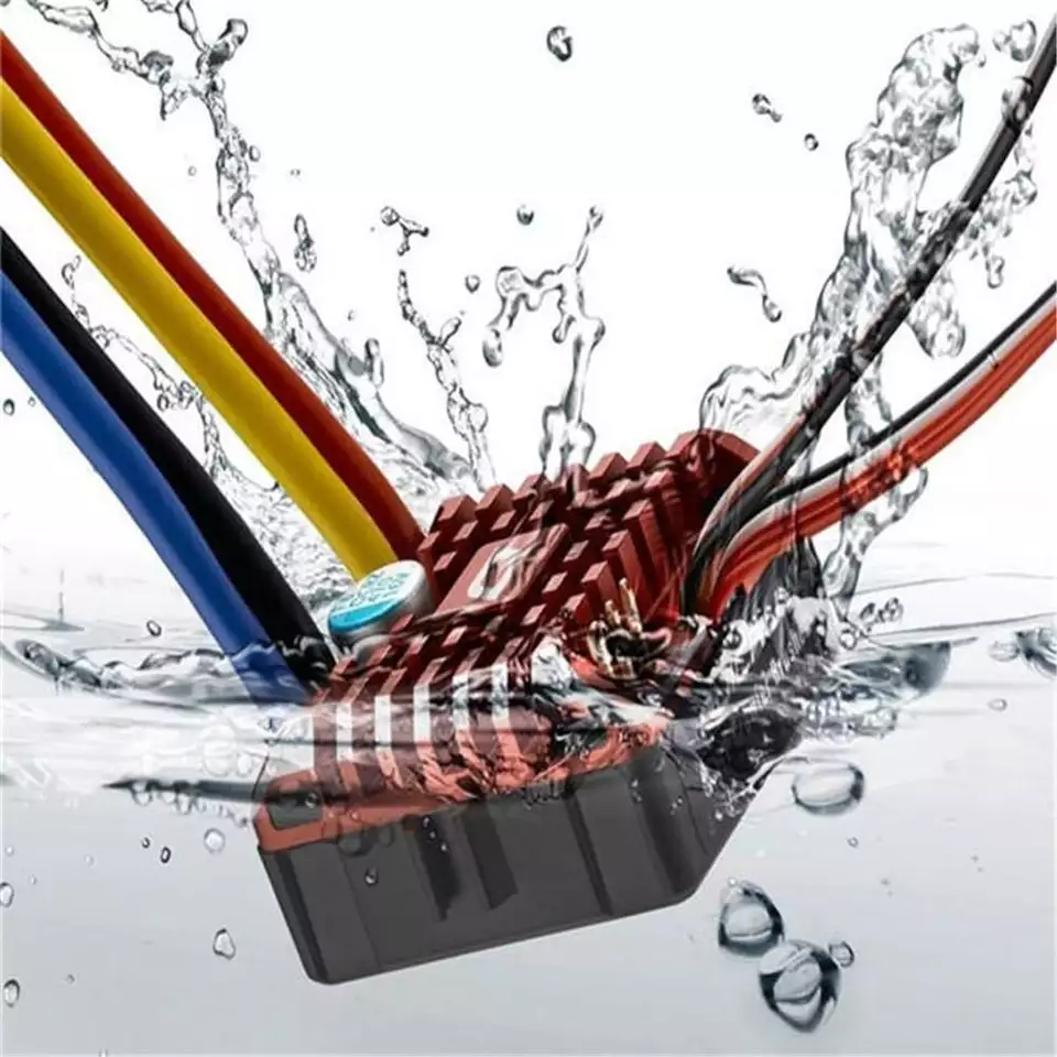 Hobbywing QuicRun QR-1080 Su Geçirmez Fırçasız Motor ESC - XT60 - 4