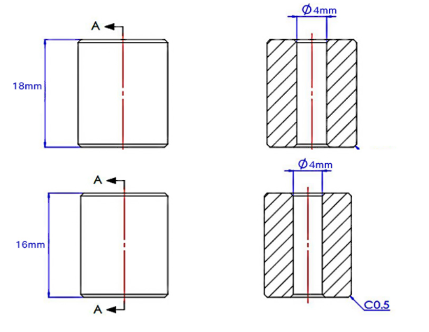 Hotbed Leveling Silica Column 4 PCS - 5