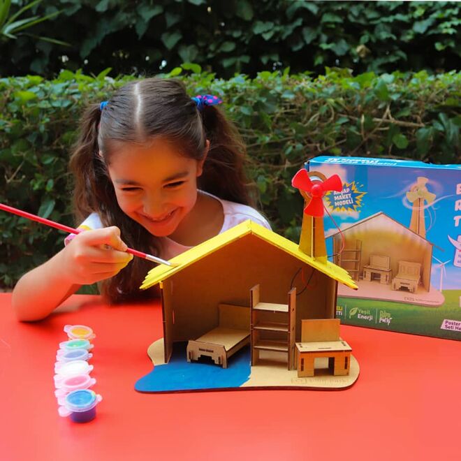 House Model Wind Turbine - 3