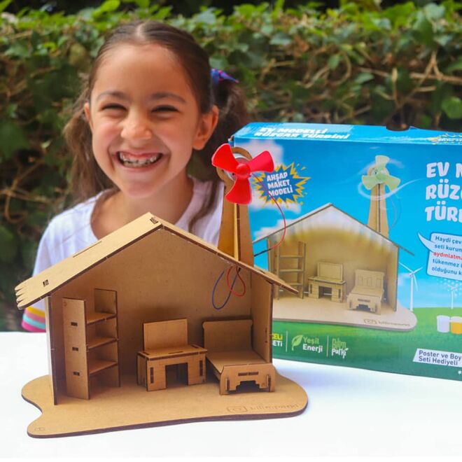 House Model Wind Turbine - 4