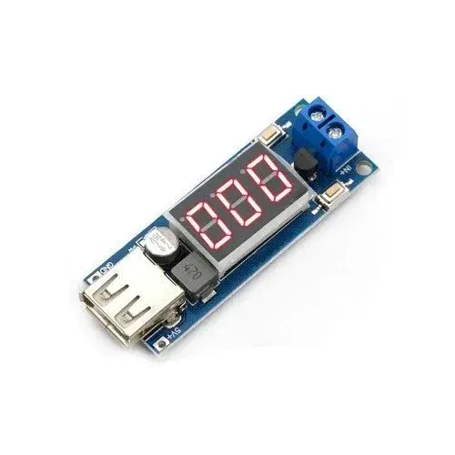 HW-318 40V to 5V 2A Voltaj Düşürücü Modülü - 1