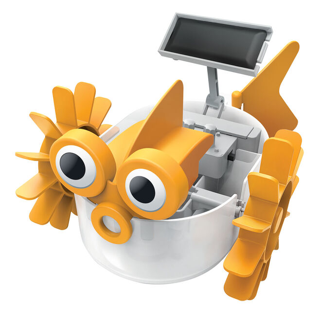 Hybrid Solar and Motorized Water Robot Kit - 1